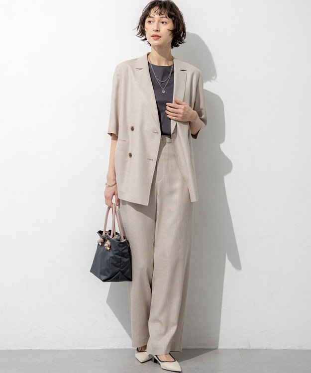 23区 VIOLAd'ORO 2WAY ナイロン トートバッグ (Sサイズ) グレー系