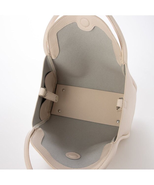 UNBILLION カシュカシュ cachecache / 通しハンドル2wayフラップトート アイボリー