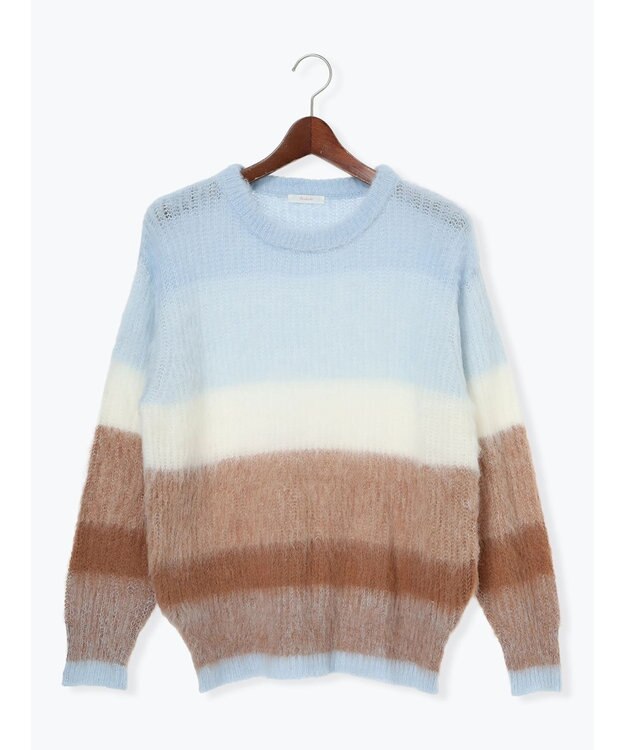 Te chichi グラデーションニット《2025winter catalog item》 サックスブルー