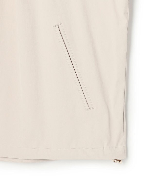 23区 L 【先行予約】2WAYストレッチタフタ ギャザーブルゾン ベージュ系