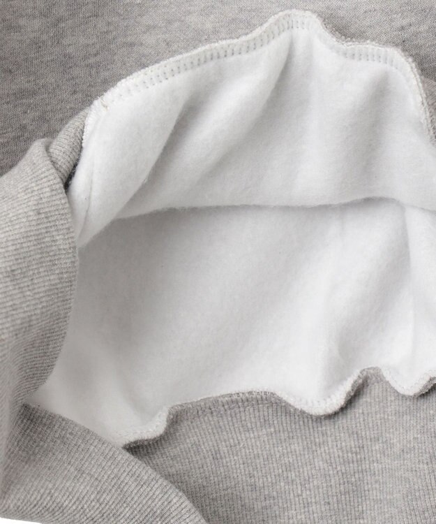 WEGO 【裏起毛】BROOKLYNロゴビッグパーカー グレー