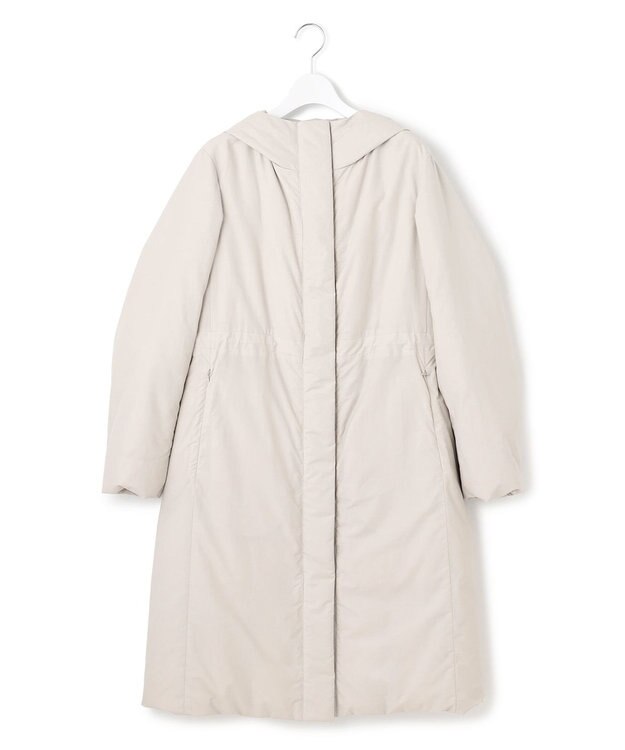 ICB L 【WEB＆一部店舗限定・撥水加工】ADSダウン  フーデットロングコート トープ系