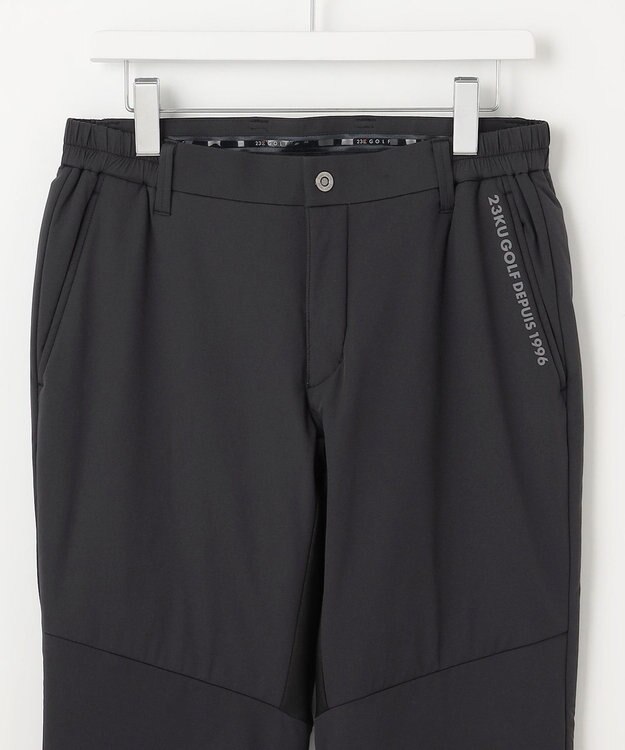 23区GOLF 【MEN】ストレッチ中綿パンツ ブラック系