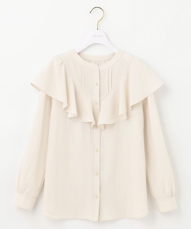 ANY SIS 【前後着用可能】2WAYスイート ブラウス アイボリー
