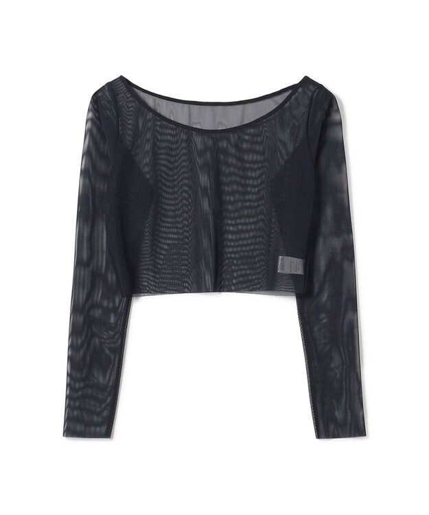 Chacott ショートトップ ブラック