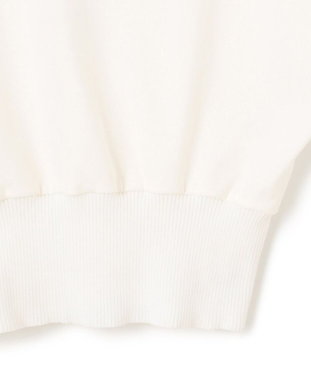 uncrave ダブルフェイスジャージー ドルマンスリーブリブトップス オフ