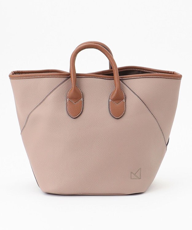 LA BAGAGERIE 【maison vert】 【シュリンク合皮・軽量】変形2WAYバッグ グレー