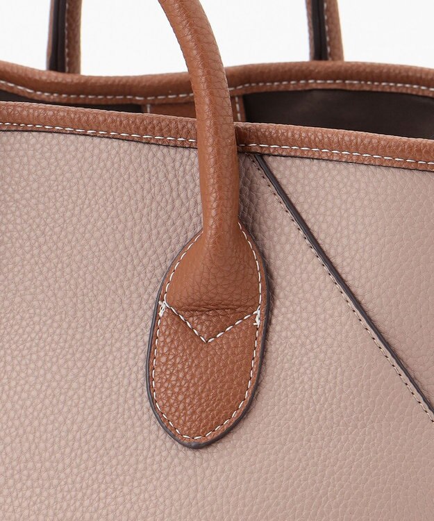 LA BAGAGERIE 【maison vert】 【シュリンク合皮・軽量】変形2WAYバッグ グレー