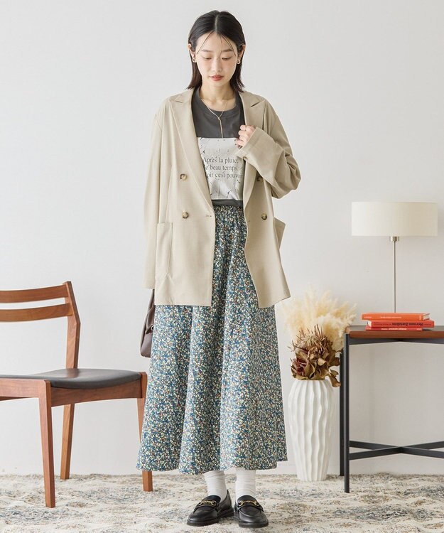 AMERICAN HOLIC イージーケアテーラードジャケット Beige