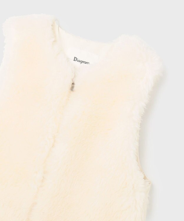 GRACE CONTINENTAL ウールボアコンビジレ キナリ