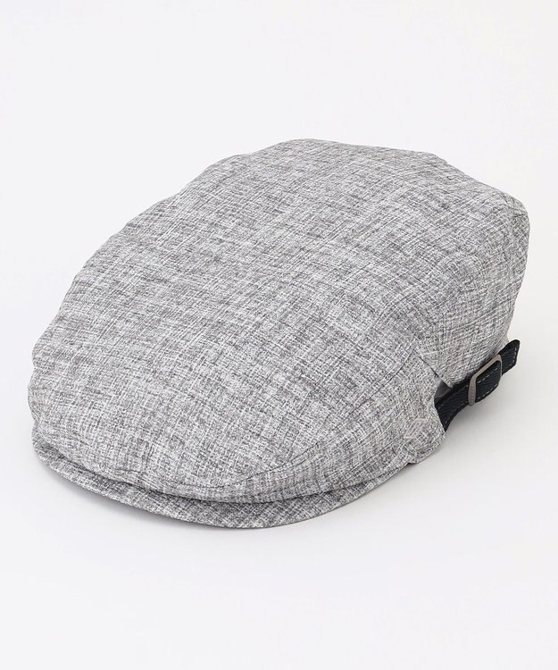 JOSEPH ABBOUD 【弱撥水・速乾・ストレッチ・洗える】クールピケ ハンチング ライトグレー系