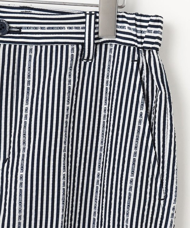 23区GOLF 【MEN】【撥水】ロゴストライプパンツ ネイビー系2