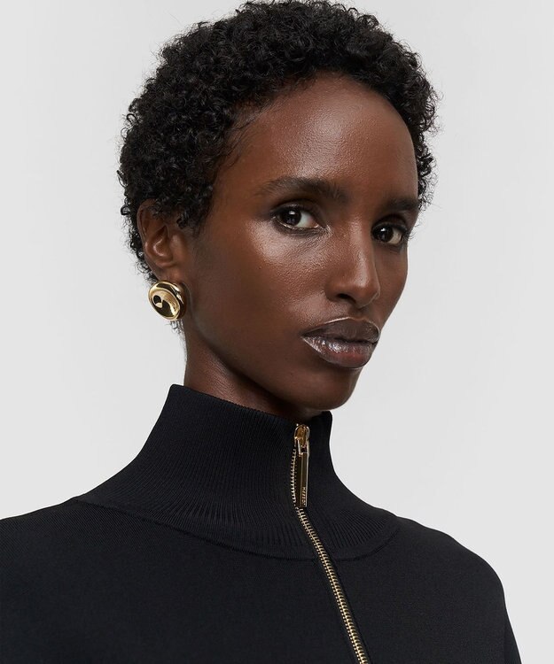 JOSEPH コンパクトミラノ　ボンバージャケット Black