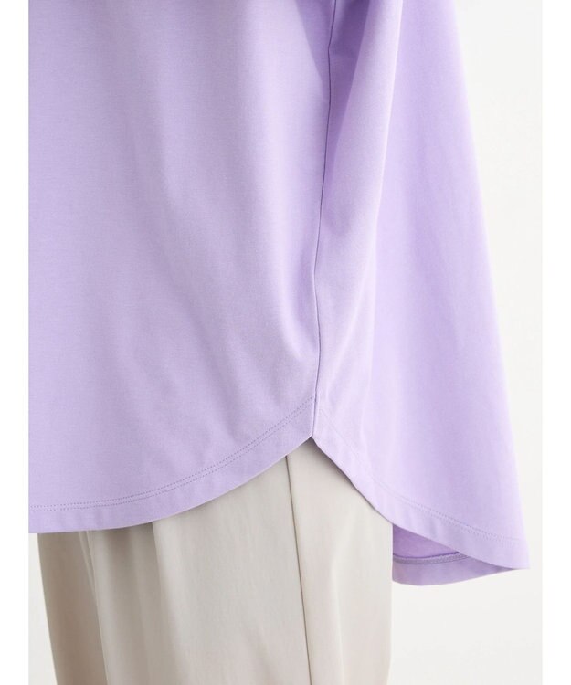 Green Parks 冷っとすずやか　フレンチスリーブスキッパー Purple