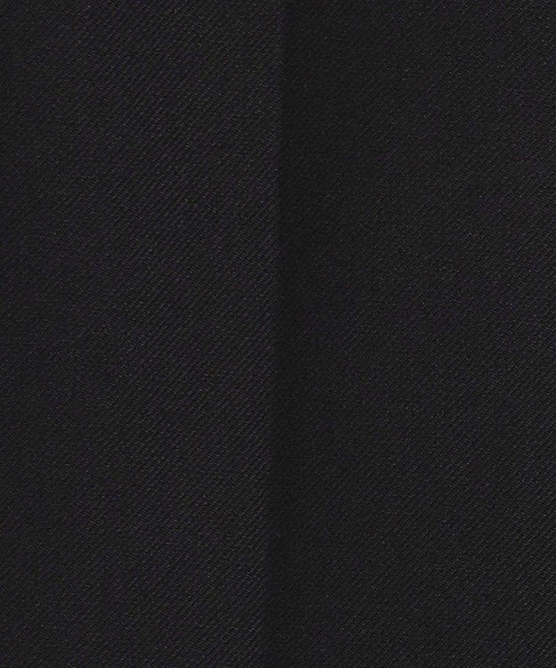 UNFILO 【ウエストゴム/14サイズ展開】beauty warm pants ワイド ブラック