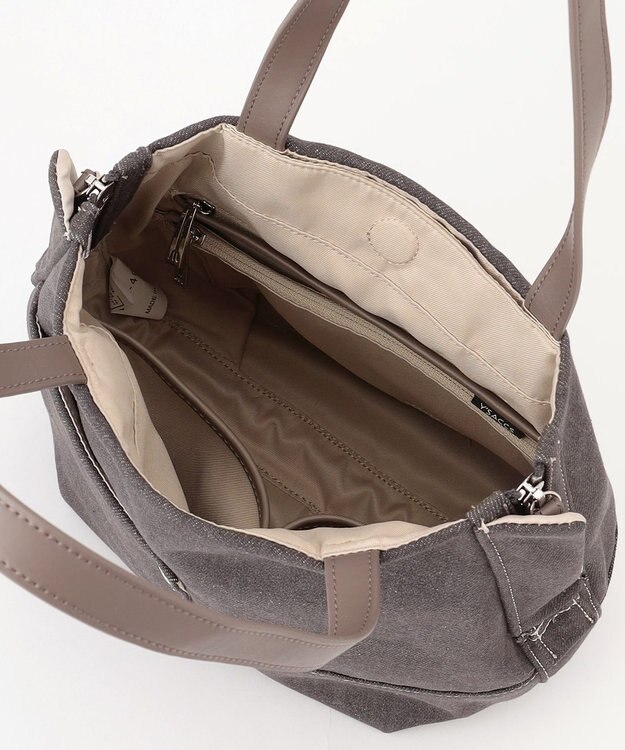 Y'SACCS デニムトートバッグ　Sサイズ グレー