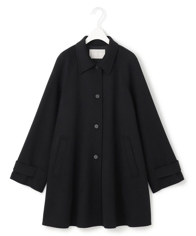 ICB WoolRever  ステンカラーコート ブラック系