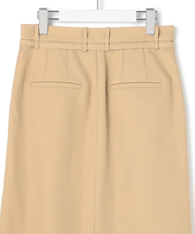 ICB L 【WEB＆一部店舗限定・撥水加工・洗える】C0SoftTwiLL ロングスカート チノ