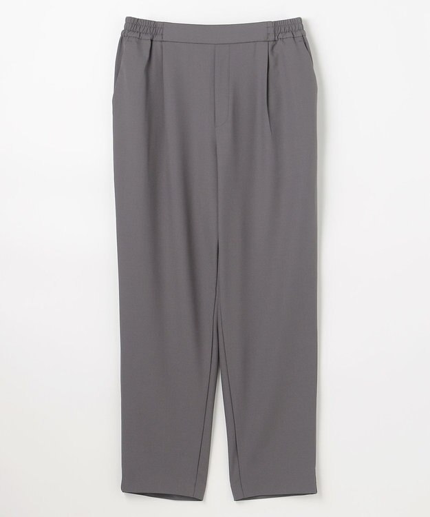 ANY 【6サイズ展開/ウエストゴム】イージーテーパードパンツ グレー