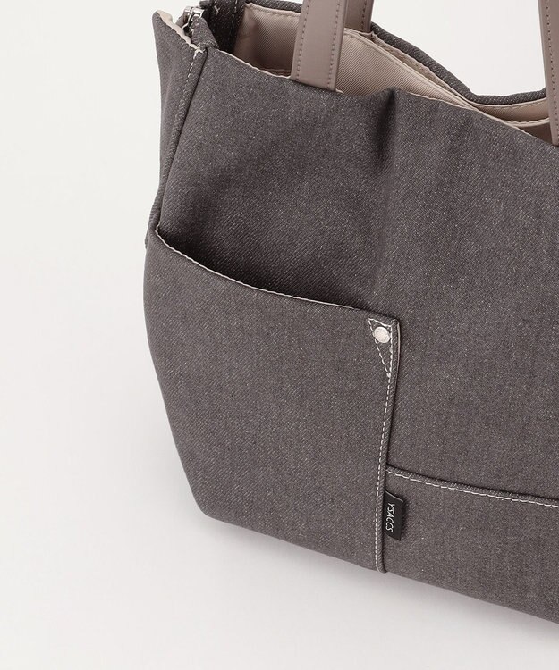 Y'SACCS デニムトートバッグ　Sサイズ グレー