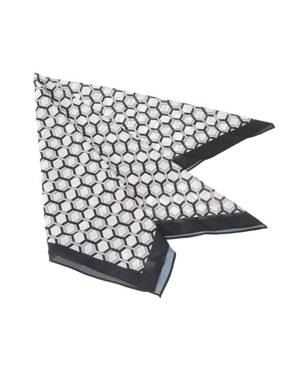 AMERICAN HOLIC 亀甲柄スカーフ Brown