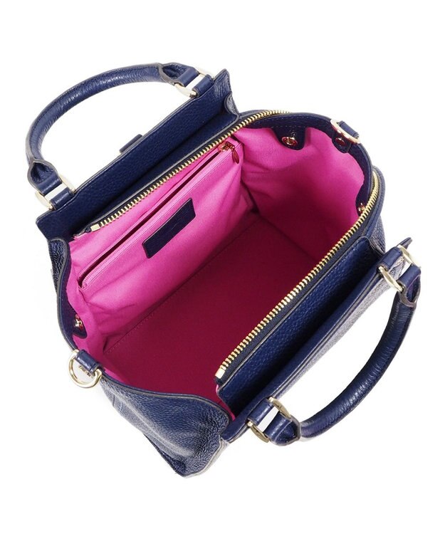 PELLE BORSA 3ウェイバッグ レザーアソート 5180 ネイビー