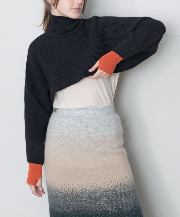 TRICOTE アームセーター 99BLACK