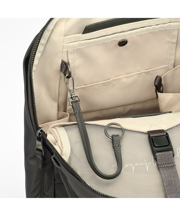 ACE BAGS & LUGGAGE W&.Day/Night ポッケス ハグリュック A4サイズ 13.3インチPC収納 20211 ダブルアンドデイナイト ダークグレー