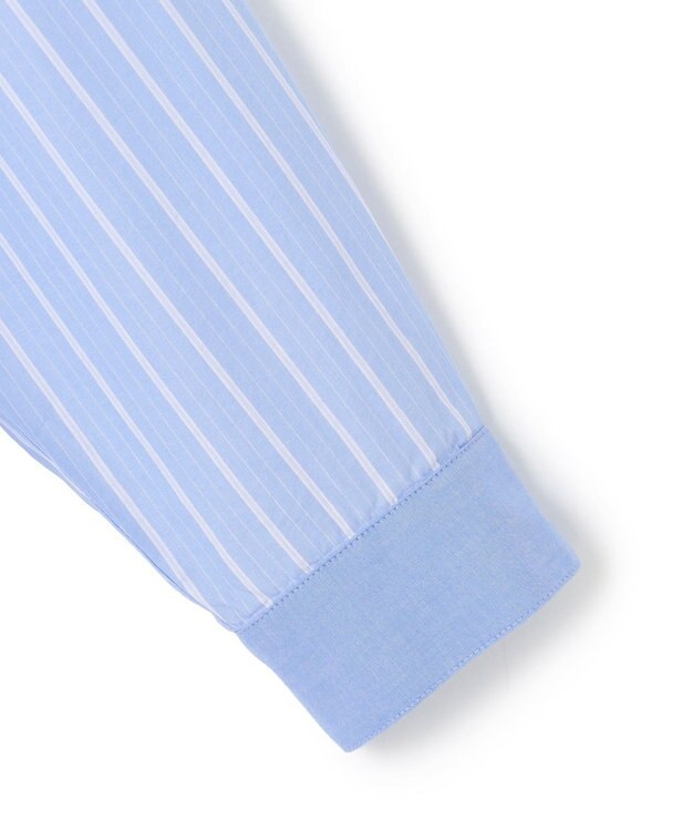 J.PRESS YORK STREET 【WOMEN】コットンタイプライターストライプ ブラウス サックスブルー系1