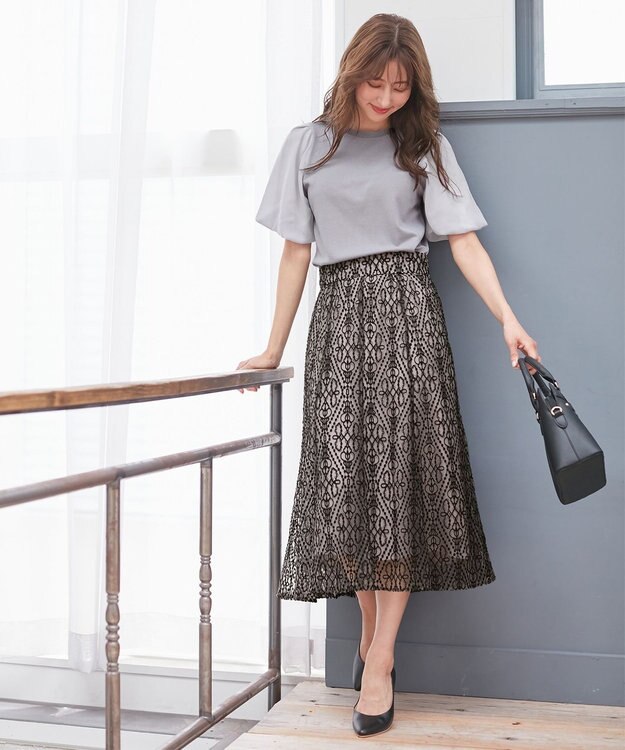 ANY SIS 【23.0~24.5cm】レディライク パンプス ブラック