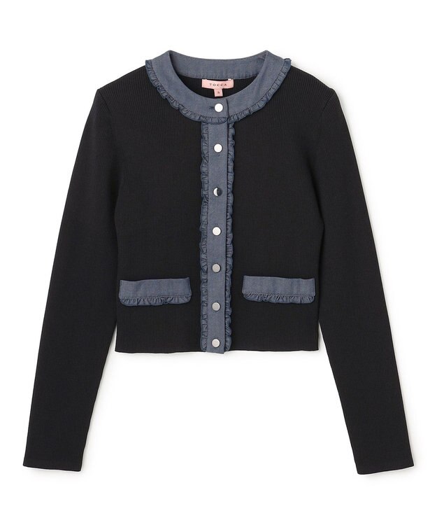 TOCCA 【chayさん着用】SWEET SPELL KNIT カーディガン ブラック系