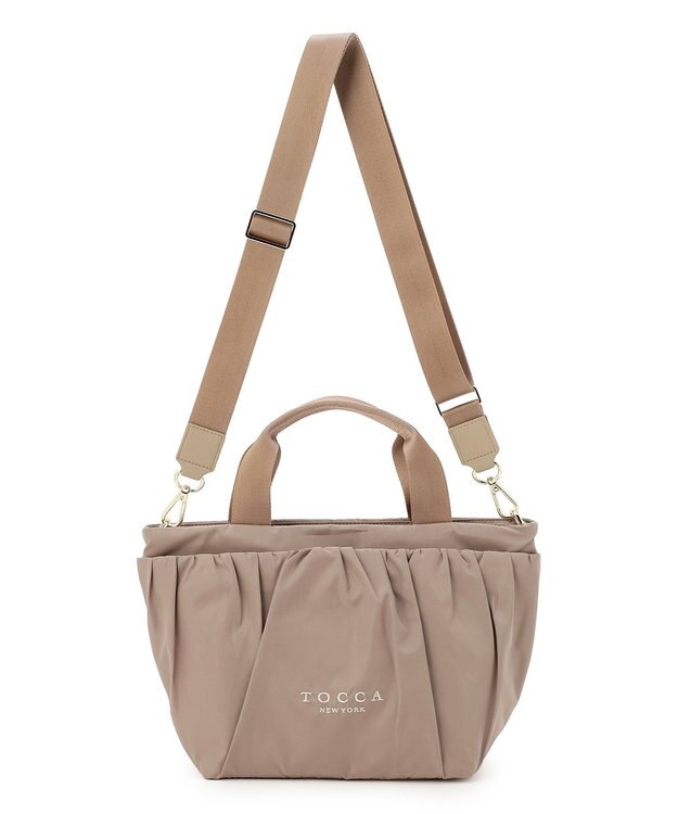 TOCCA TWISTY FORM BAG トートバッグ【WEB＆一部店舗限定】 ベージュ系