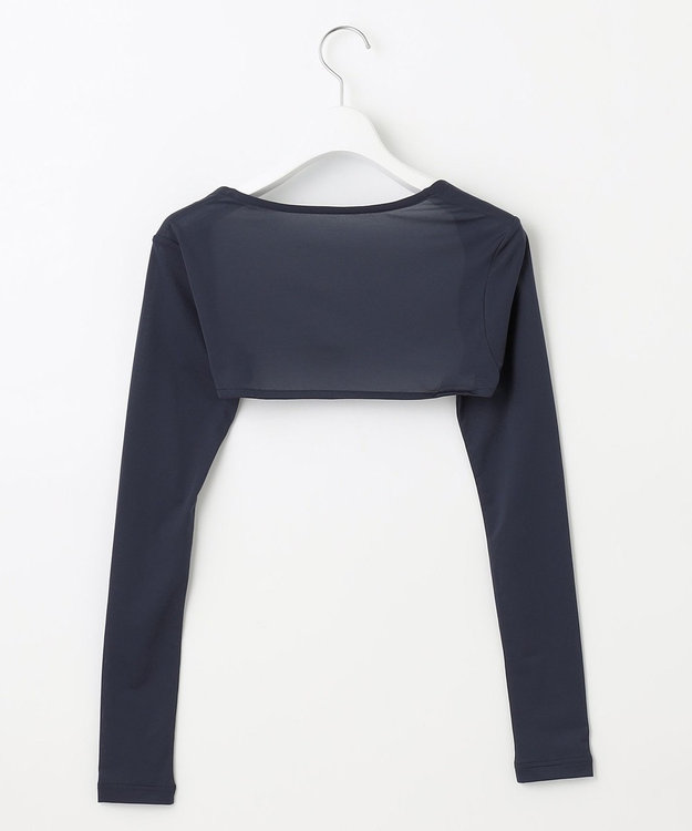 23区GOLF 女性の強い味方【UVケア】【吸水速乾】UVボレロ ネイビー系