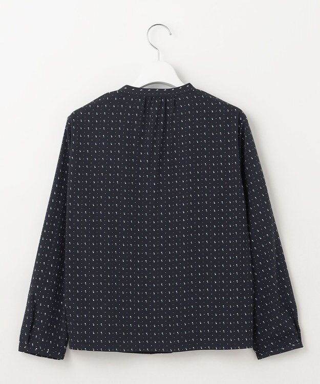 J.PRESS LADIES 幾何プリント カットソー ネイビーベース系5