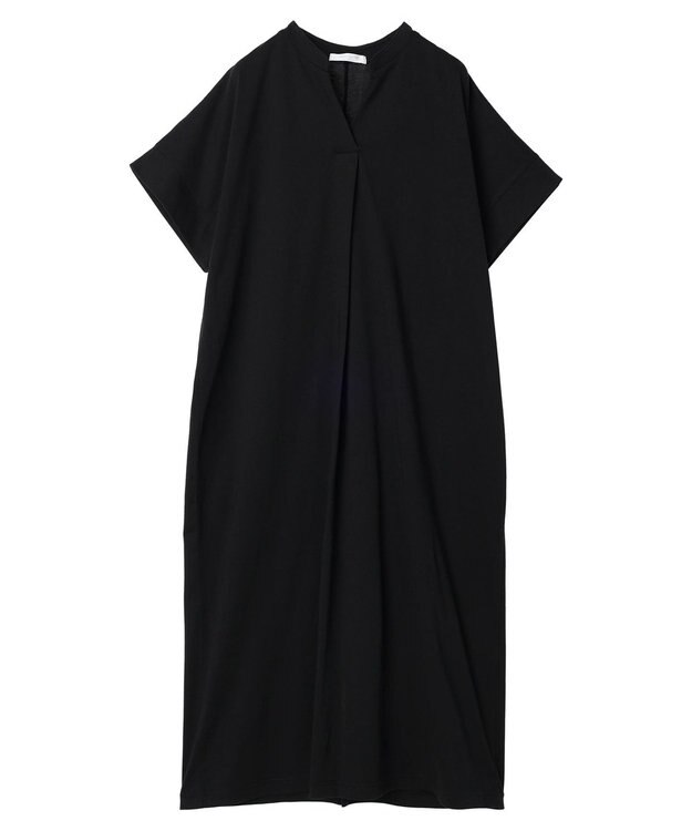 Green Parks 冷っとすずやか　カットワンピース Black