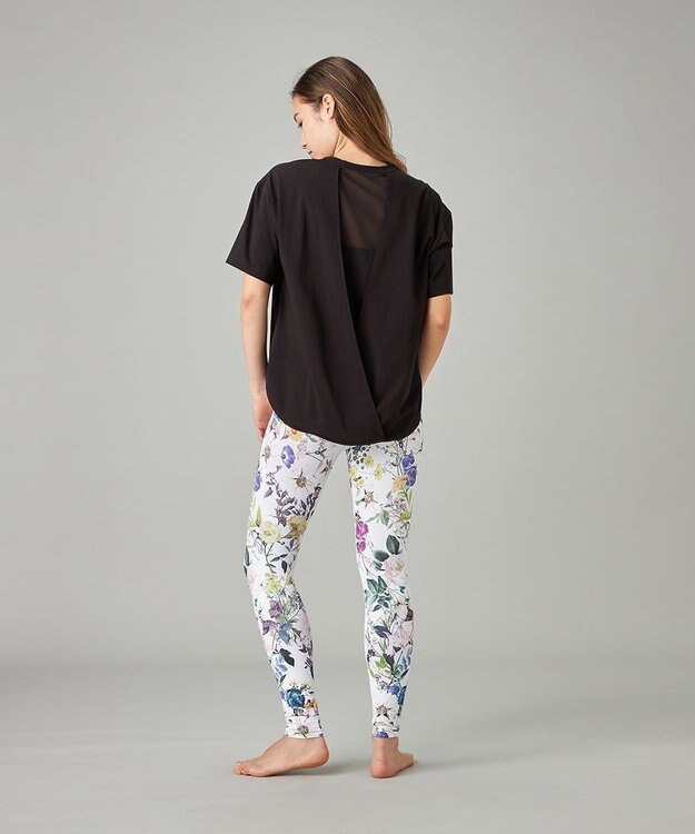 Chacott HandsomeCotton チュールTシャツ ブラック