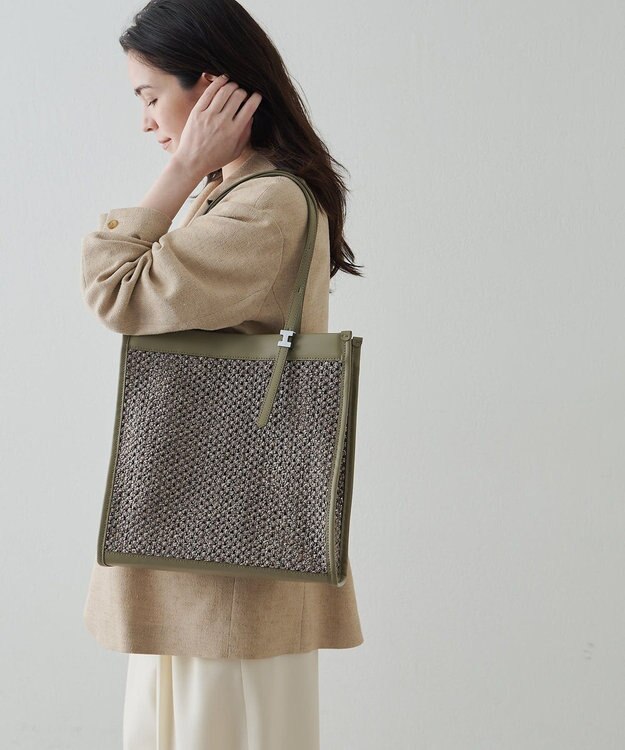 IACUCCI 【予約】ジュリエッタ RETE PAGLIA/RUGA ピスタチオ