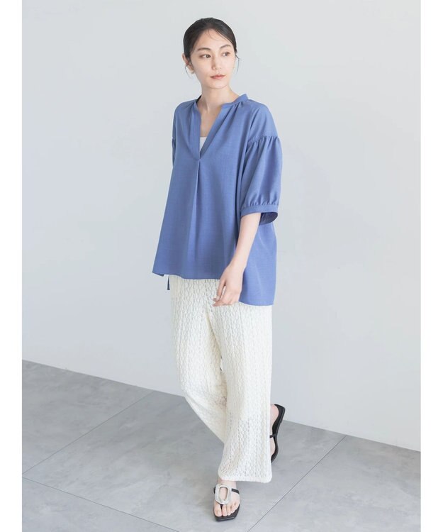 Te chichi カットレースイージーパンツ《2026 SUMMER LOOK item》 オフホワイト