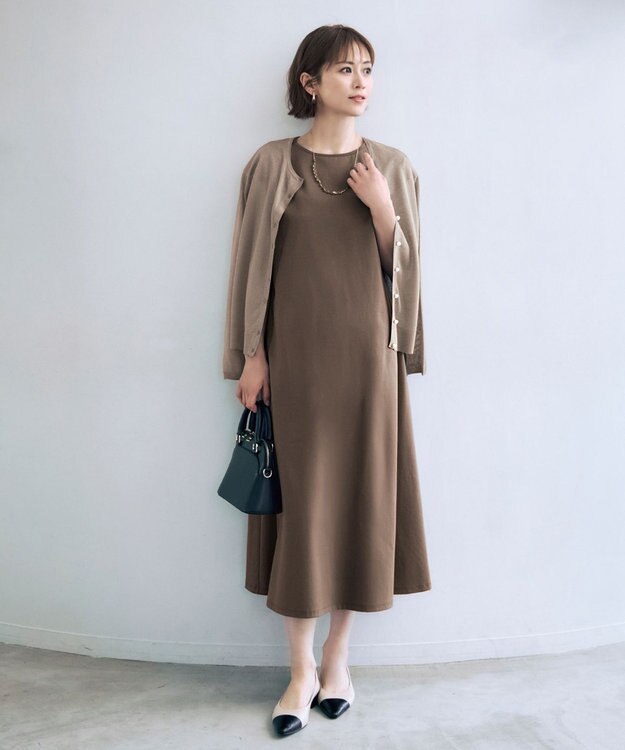 自由区 【カタログ掲載】プレシオサダイヤレーン ネックレス ブラウン