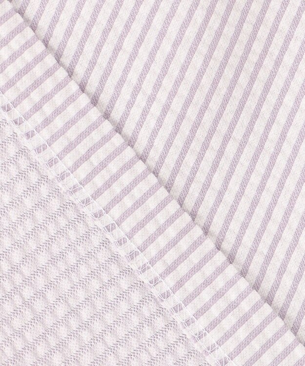 J.PRESS LADIES L 【WEB限定カラーあり・抗菌消臭・吸水速乾】サッカージャージー フレンチスリーブ カットソー ふじ色系1