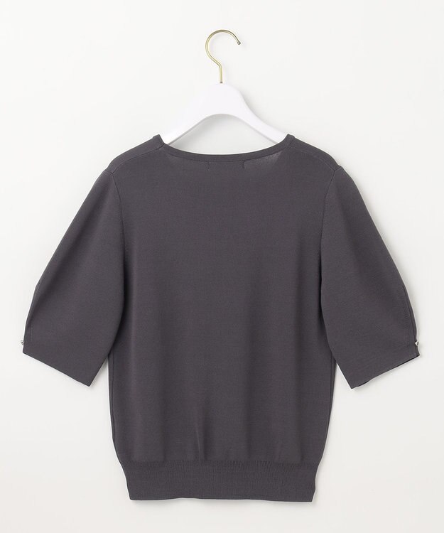 ANY SIS S 【洗える】コクーンスリーブ ニット スレート