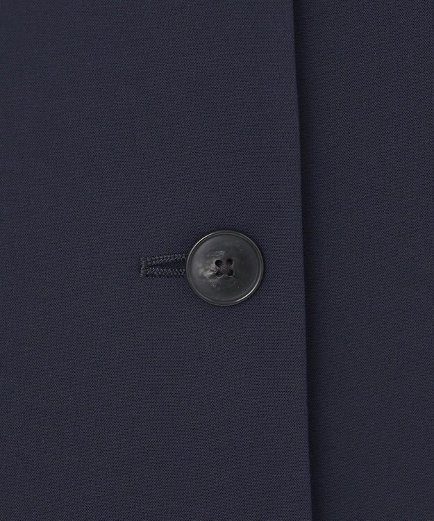 自由区 【セットアップ対応・UVカット・接触冷感・洗える】ライトストレッチ ジレ ネイビー