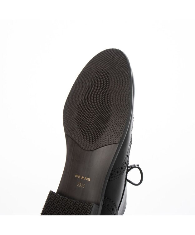 ing <ing>ウィングチップレースアップシューズ ブラック