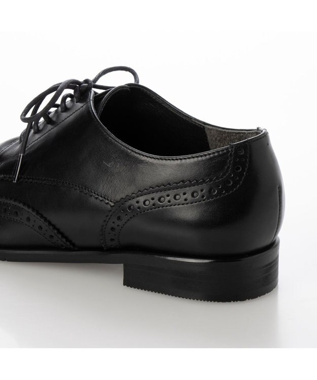 ing <ing>ウィングチップレースアップシューズ ブラック