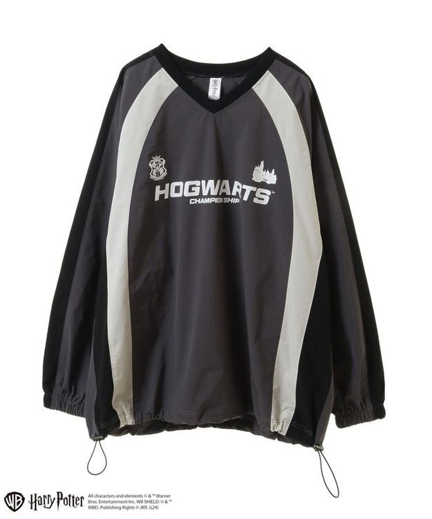 Green Parks ハリー・ポッター／ロゴプルオーバー Charcoal Gray