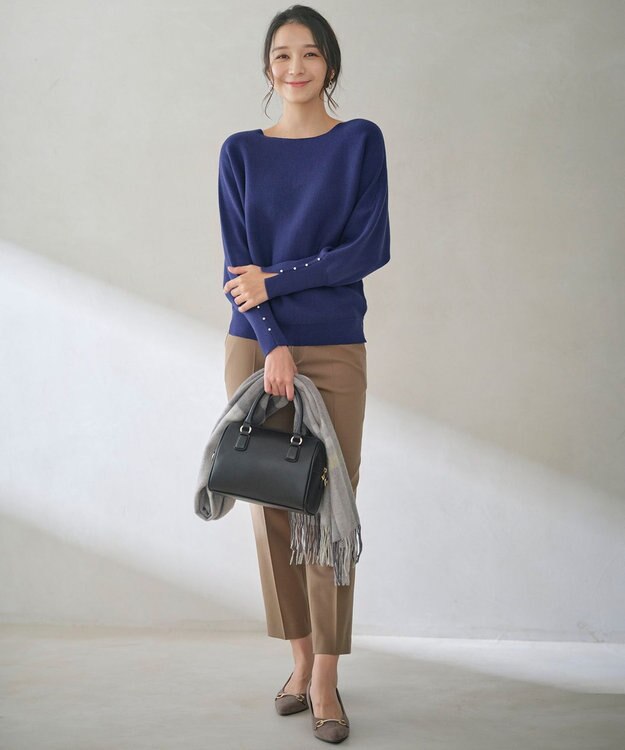 ANY SIS 【2WAY】カラーミニボストン バッグ ブラック