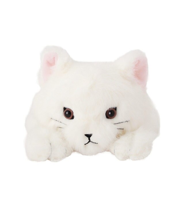 Maison de FLEUR ねこくたくたポーチ Ivory