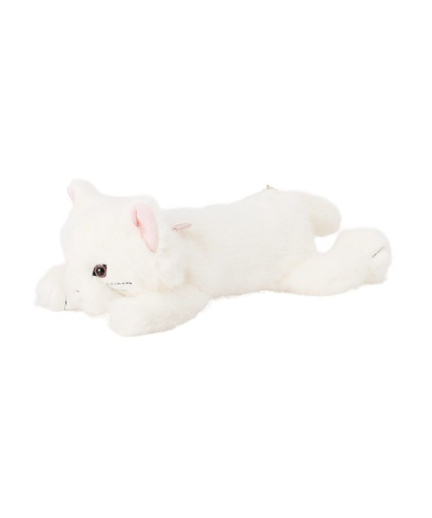 Maison de FLEUR ねこくたくたポーチ Ivory