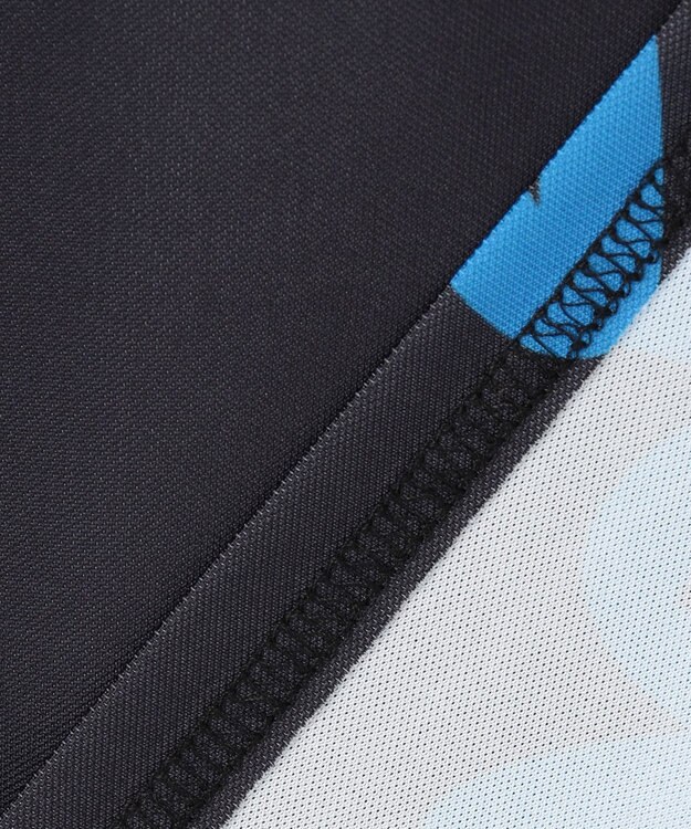 PW CIRCULUS 【吸水速乾 / 伸縮性抜群】【MEN】筆記体ロゴ COOLベンチレーションモック T ブラック系