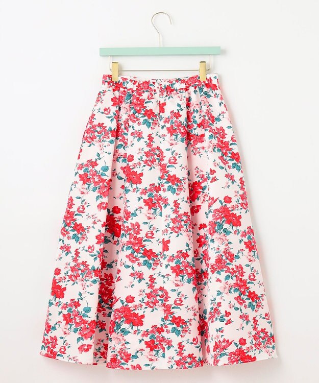 TOCCA 【洗える！】WANDERING FLOWER スカート レッド系5